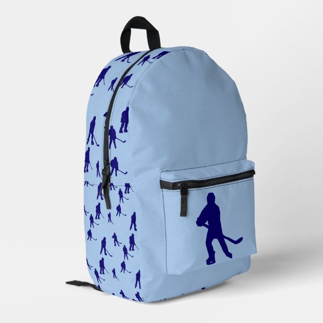 Hockey Kids backpack (Back Corner Left)