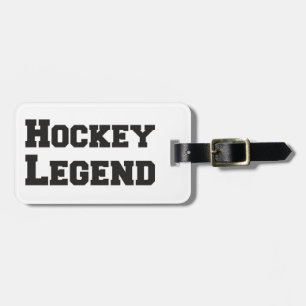 Hockey Legend Luggage Tag