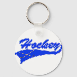 Hockey logo key ring