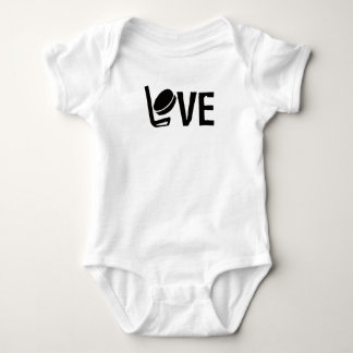 Hockey Love Baby T-Shirt Bodysuit