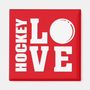 Hockey Love Magnet