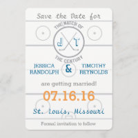 Hockey Love Save the Date