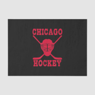 Hockey Lover   Chicago Hockey Tissue Paper