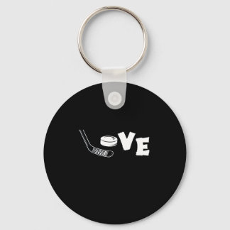 Hockey Lover | My Favourite Is Hockey Key Ring