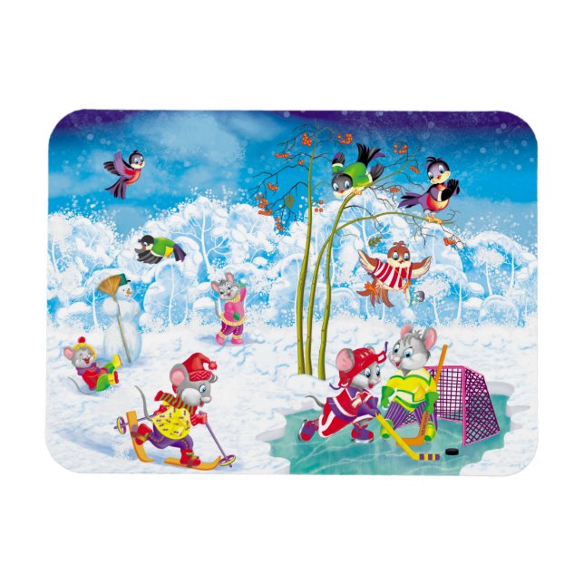 hockey magnet (Horizontal)