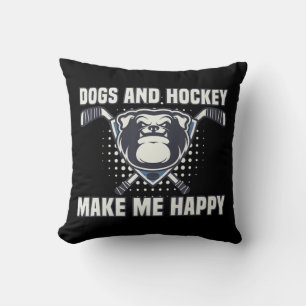 Hockey Makes Me So Happy Coach Gifts Player Ice Pe Cushion