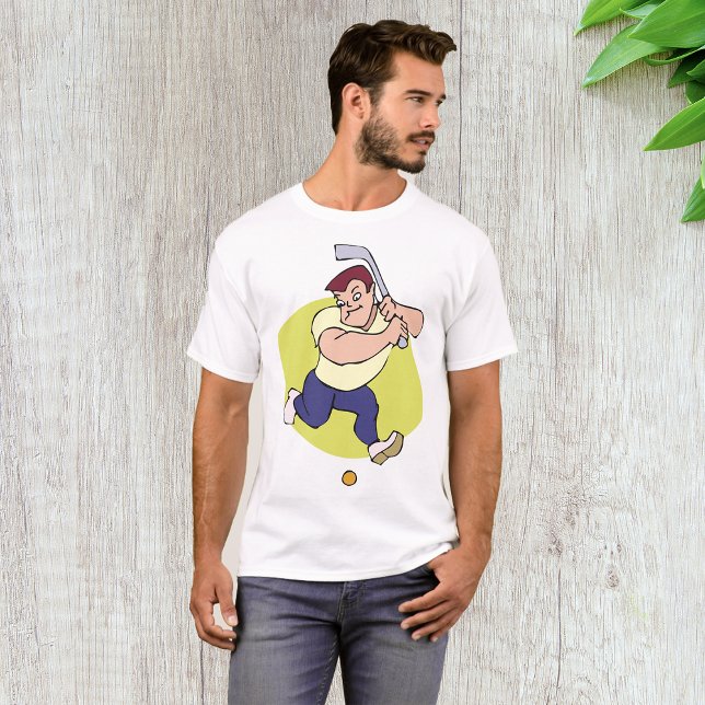 Hockey Man Mens T-Shirt (Creator Uploaded)