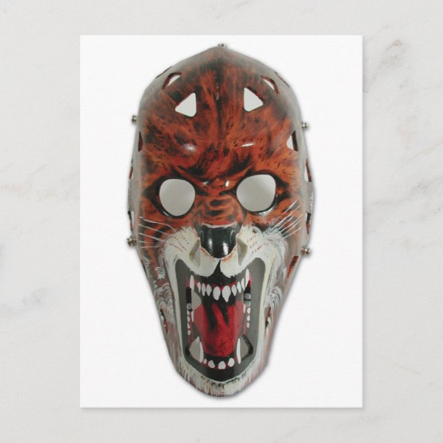 Hockey Mask Postcard (Front)