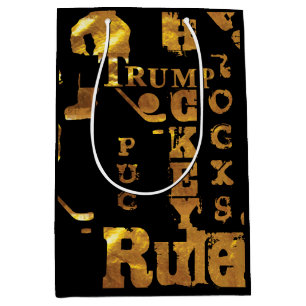 Hockey      medium gift bag