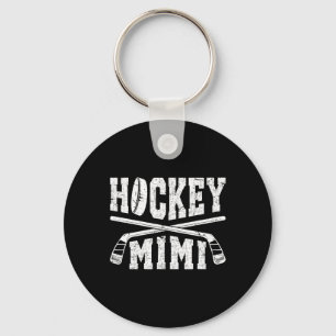 Hockey Mimi Grandma Mimi Of A Hockey Player Mimi Key Ring