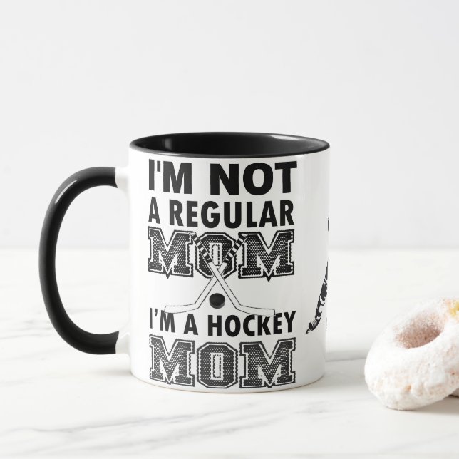 Hockey MOM Personalised MUG (With Donut)