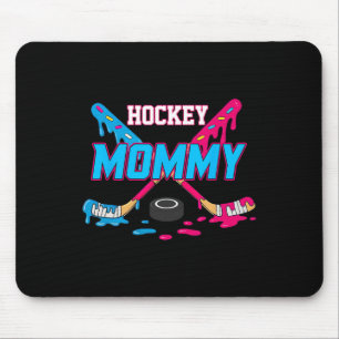 Hockey Mommy Hockey Ice Cream Drip Boys Ice Hockey Mouse Mat