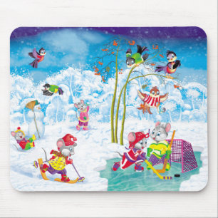 hockey mouse mat