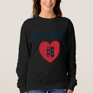 Hockey Mum 5 Heart Sweatshirt