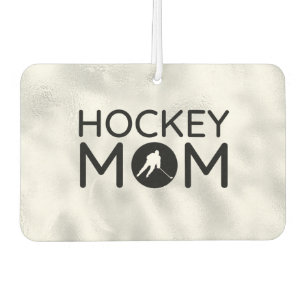 Hockey Mum Air Freshener circle silver