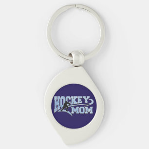 Hockey Mum Athletic Tail Key Ring