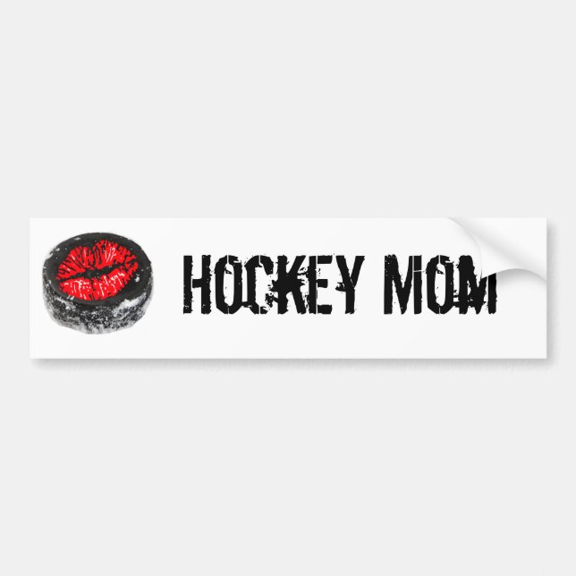 Hockey Mum Bumper Sticker (Front)