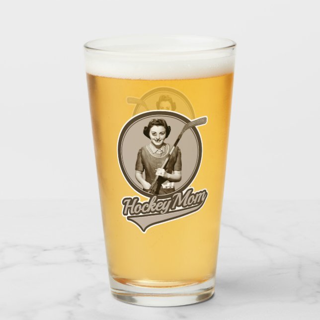 Hockey Mum Glass (Back Filled)