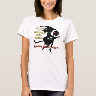Hockey Mum Happy Halloween T-Shirt
