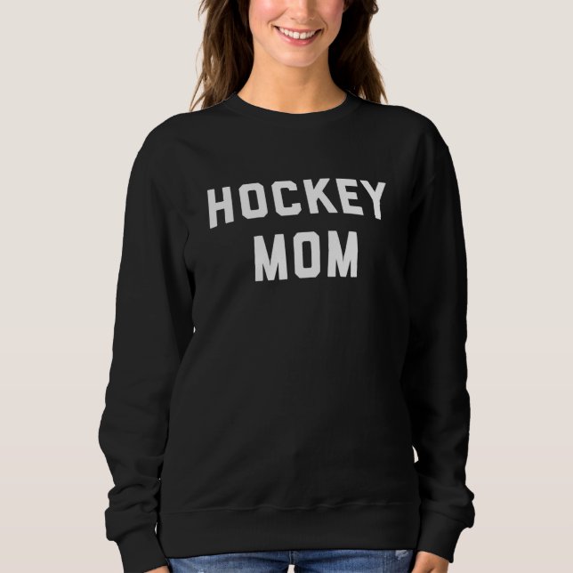 Hockey Mum Retro Design Sweatshirt (Front)