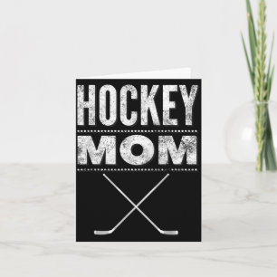 Hockey Mum Shirt For Mothers Day Card