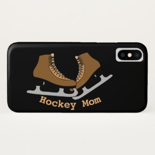Hockey Mum Sports Ice Skates iPhone X Case