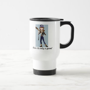 hockey mum travel coffee beverage mug