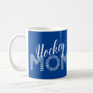 Hockey Mum Word Art Coffee Mug