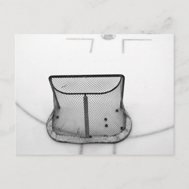 Hockey net postcard (Front)