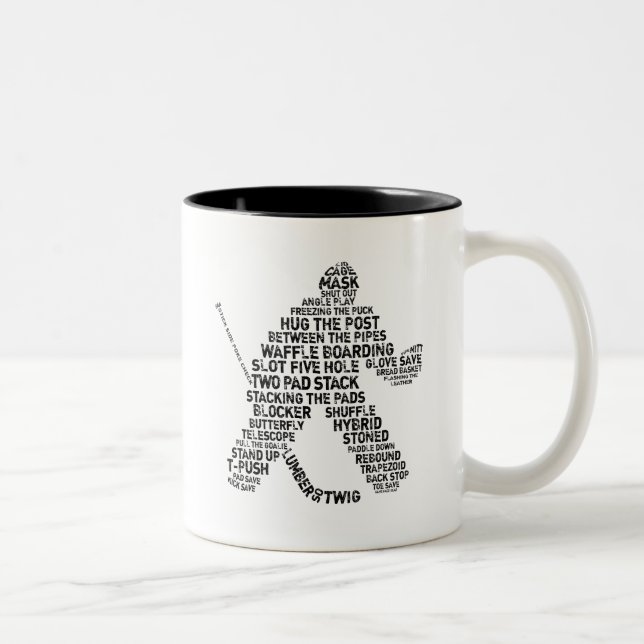 Hockey Netminder Mug (Right)