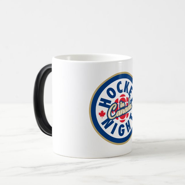 Hockey Night in Canada Logo Magic Mug (Front Left)