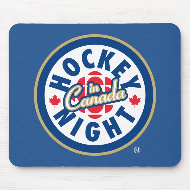 Hockey Night in Canada Logo Mouse Mat (Front)