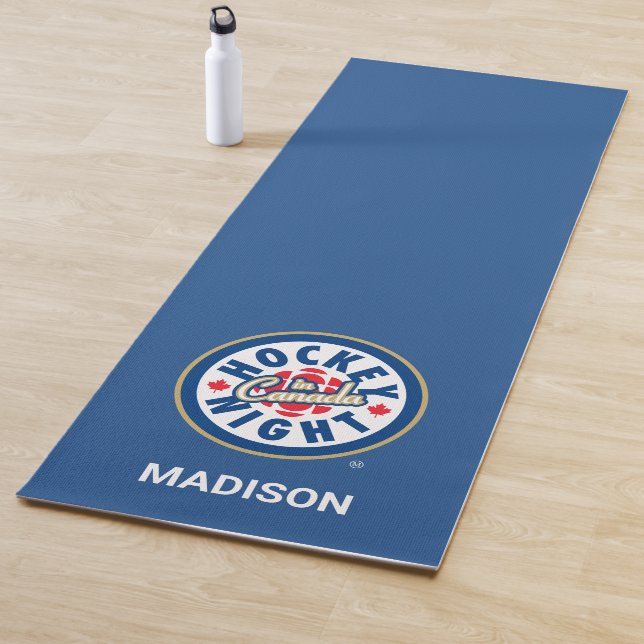 Hockey Night in Canada Logo Yoga Mat (In Situ)