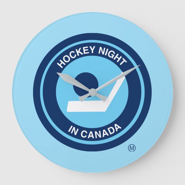 Hockey Night in Canada Retro Logo Clock (Front)