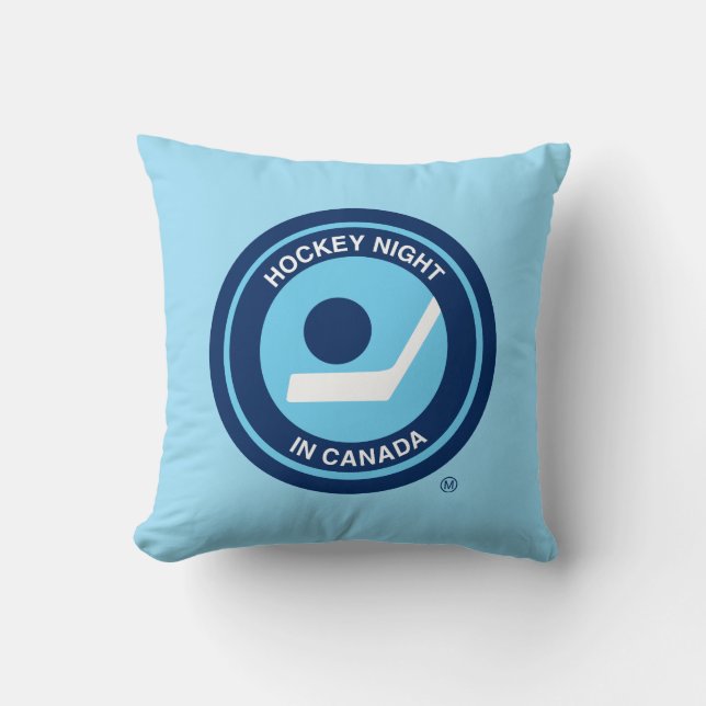 Hockey Night in Canada Retro Logo Cushion (Front)