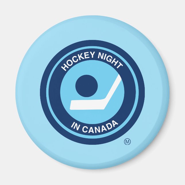 Hockey Night in Canada Retro Logo Magnet (Front)