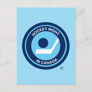 Hockey Night in Canada Retro Logo Postcard