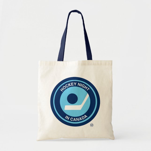 Hockey Night in Canada Retro Logo Tote Bag (Front)