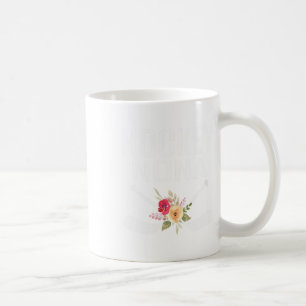 Hockey Nona Cute Mothers Day Flower Coffee Mug