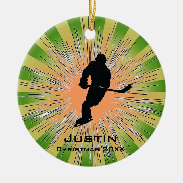 Hockey Ornament (Front)