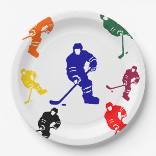 HOCKEY PAPER PLATE