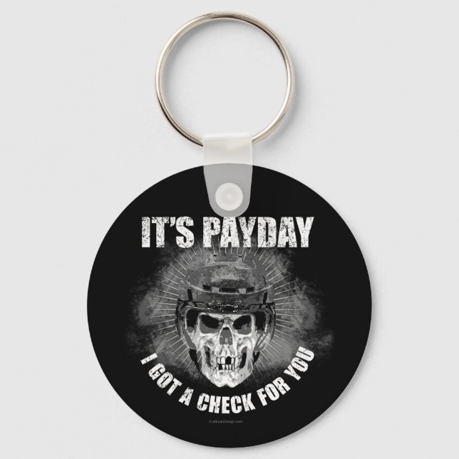 Hockey Payday Key Ring (Front)
