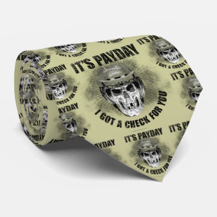 Hockey Payday Tie
