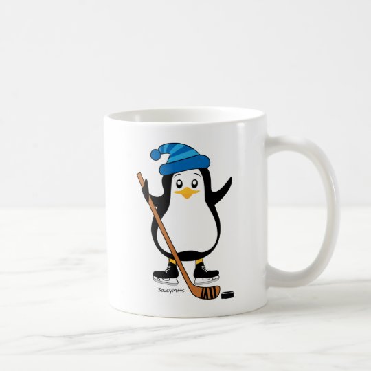Hockey Penguin Mug