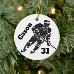 Hockey Personalised Ornament