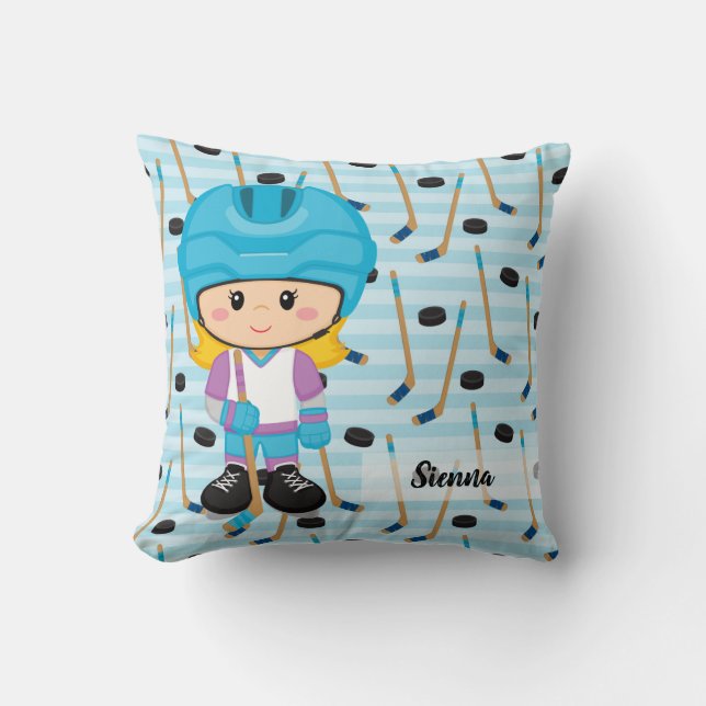 Hockey player cushion (Front)