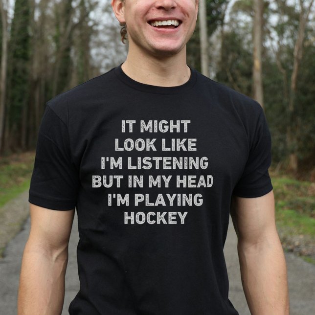 Hockey Player Funny T-Shirt (Creator Uploaded)
