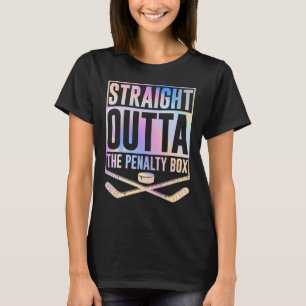 Hockey Player Gift Straight Outta The Penalty Box T-Shirt