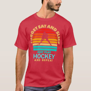 Hockey Player Ice Hockey Team Golie Indoor Sports T-Shirt