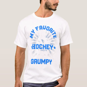 Hockey Player Ice My Favorite Hockey Player Calls T-Shirt